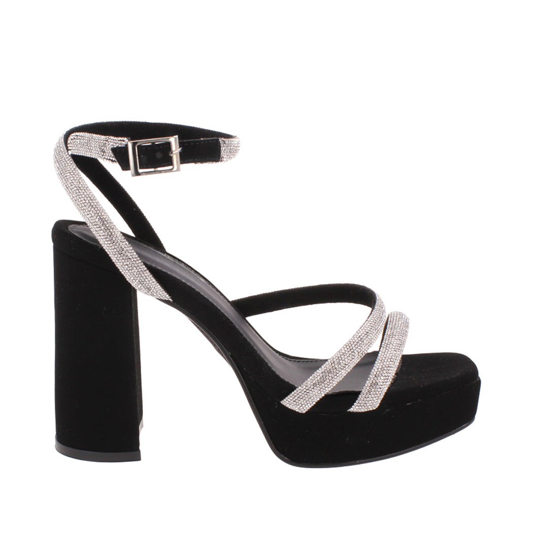 Zapatilla de Fiesta Trender color Negro para Mujer