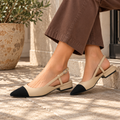 Balerina Casual Trender color Maquillaje con Negro para Mujer