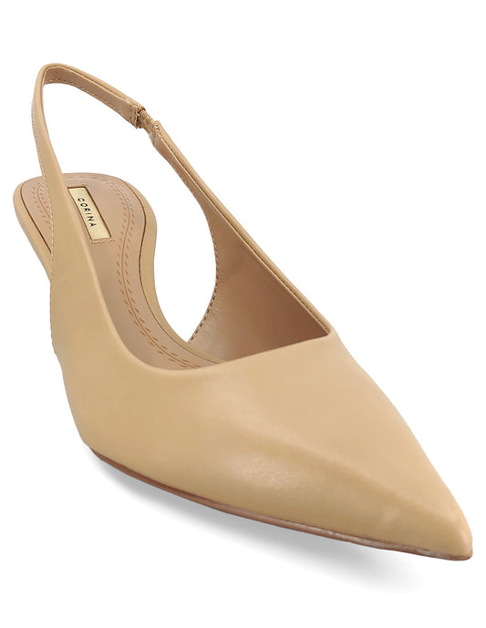 Zapatilla de Vestir Trender color Camel para Mujer