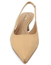 Zapatilla de Vestir Trender color Camel para Mujer