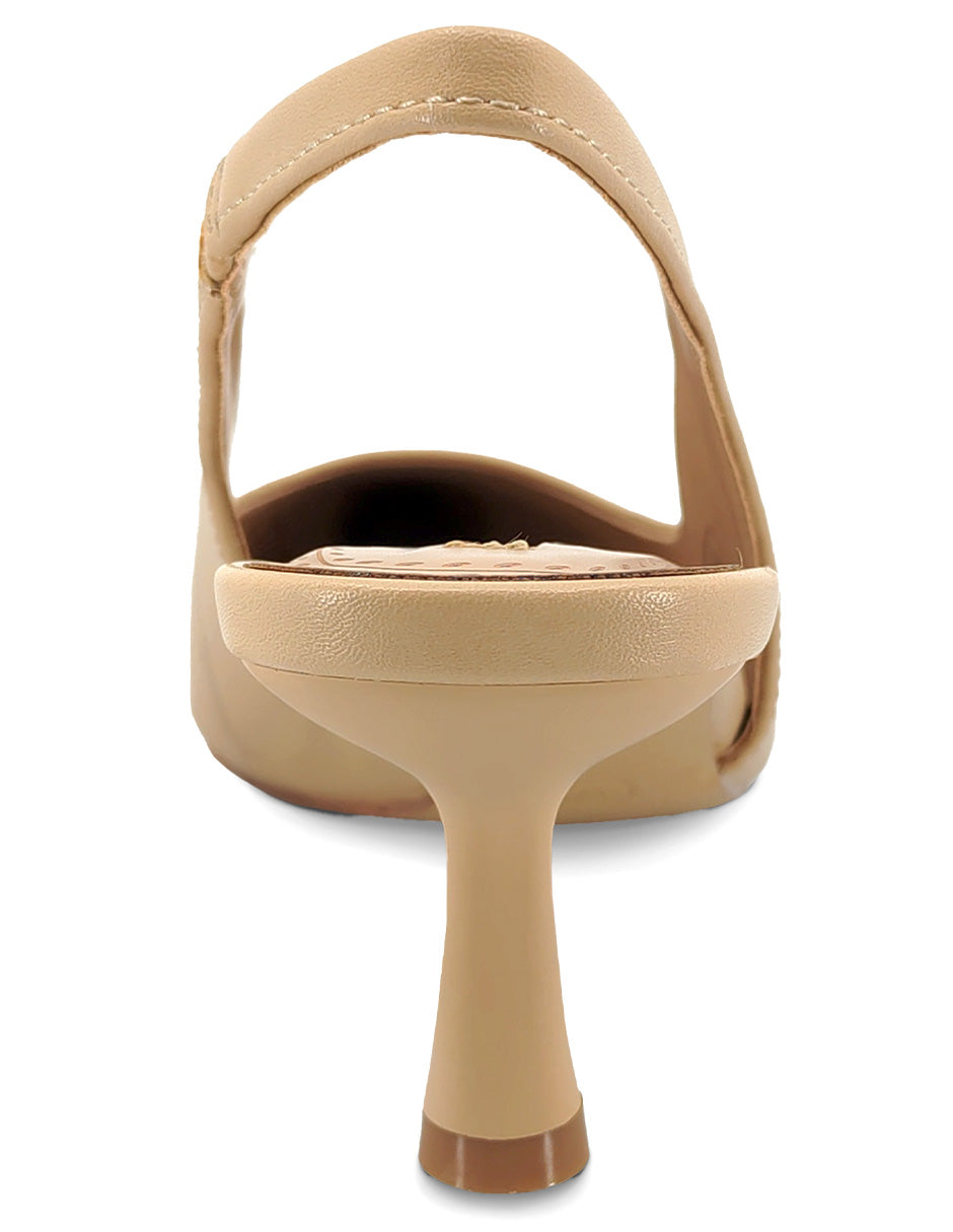 Zapatilla de Vestir Trender color Camel para Mujer