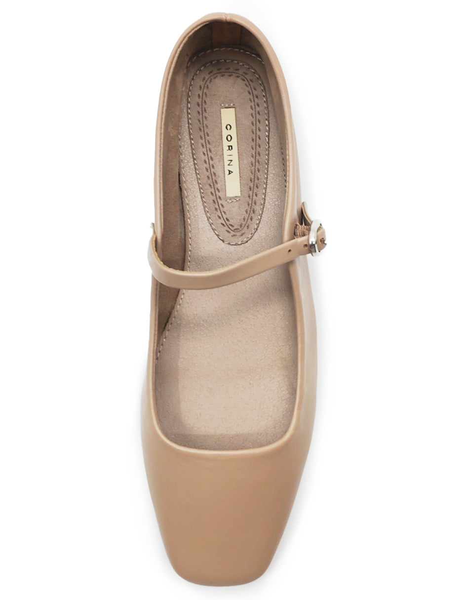 Balerina Casual Trender color Taupe para Mujer