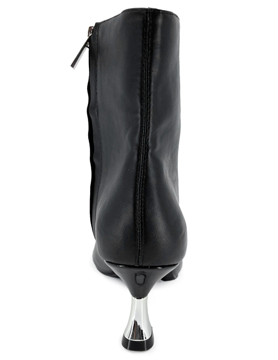 Botin de Vestir Trender color Negro para Mujer