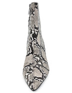 Botin de Vestir Trender color Animal Print Serpiente para Mujer