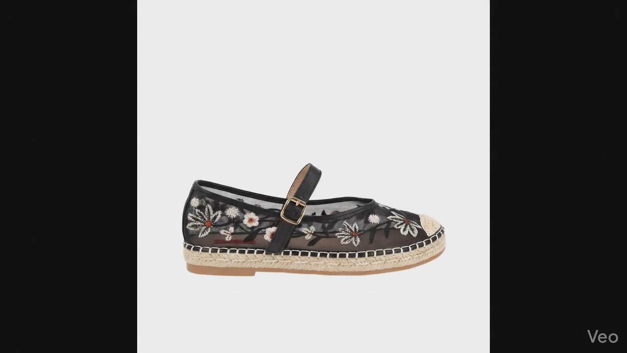 Alpargata Casual Trender color Negro para Mujer
