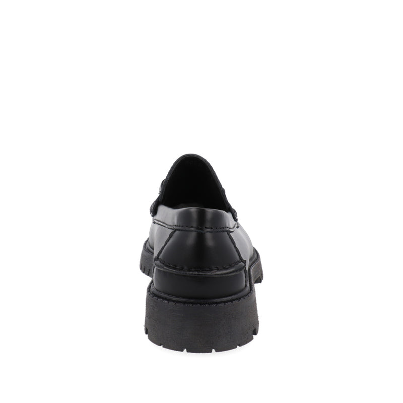 Zapato Mocasín Trender color Negro con aplicación Metálica para Hombre