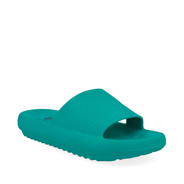 Sandalia de Piso para Playa Trender color Aqua para Mujer