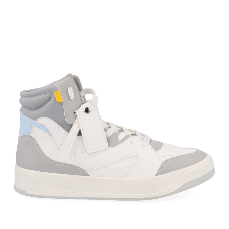 Tenis Urbano Trender color Blanco con detalles en gris para Hombre