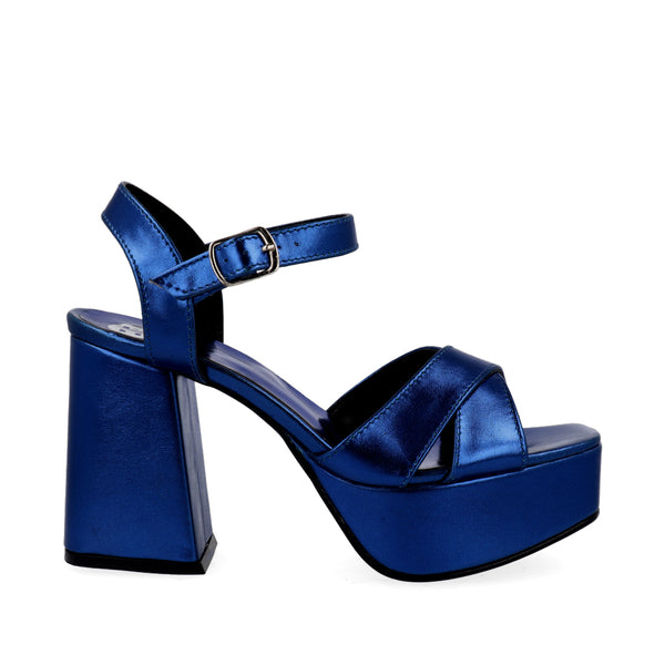 Sandalia de tacón Trender color Azul para Mujer