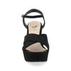 Sandalia de Vestir Trender color Negro para Mujer