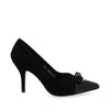 Zapatilla de tacón medio Trender color Negro para Mujer