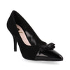 Zapatilla de tacón medio Trender color Negro para Mujer