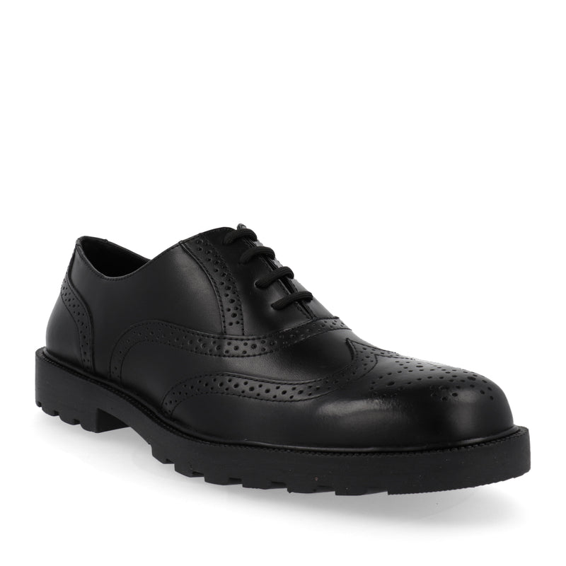 Zapato Color Negro con Detalles para Hombre