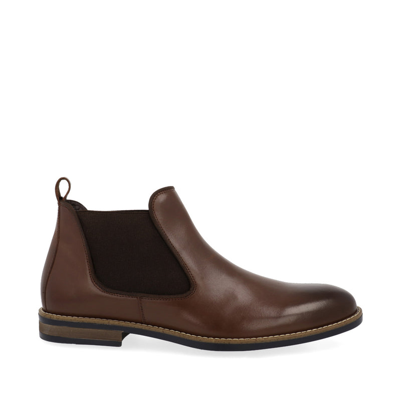 Botín Casual Trender color Caoba para Hombre