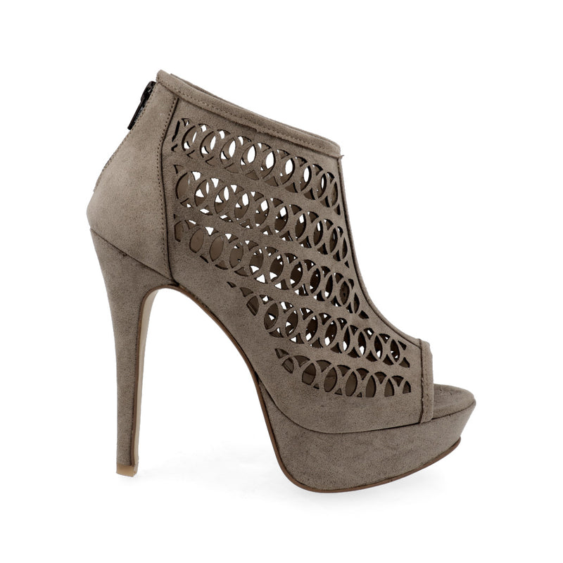 Zapatilla Abierta para Mujer color Moka Trender