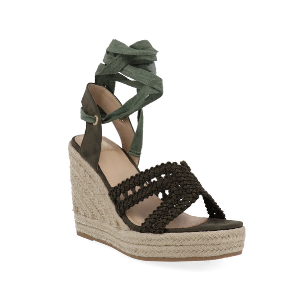 Alpargata Trender color Olivo para Mujer