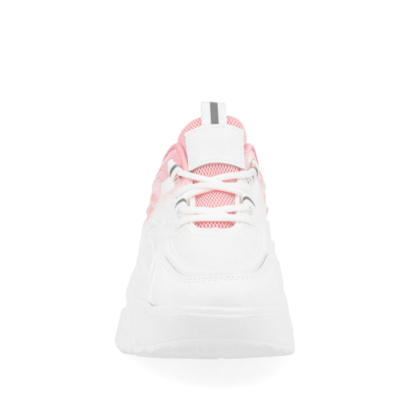Tenis Urbano Trender color Blanco con rosa para Mujer