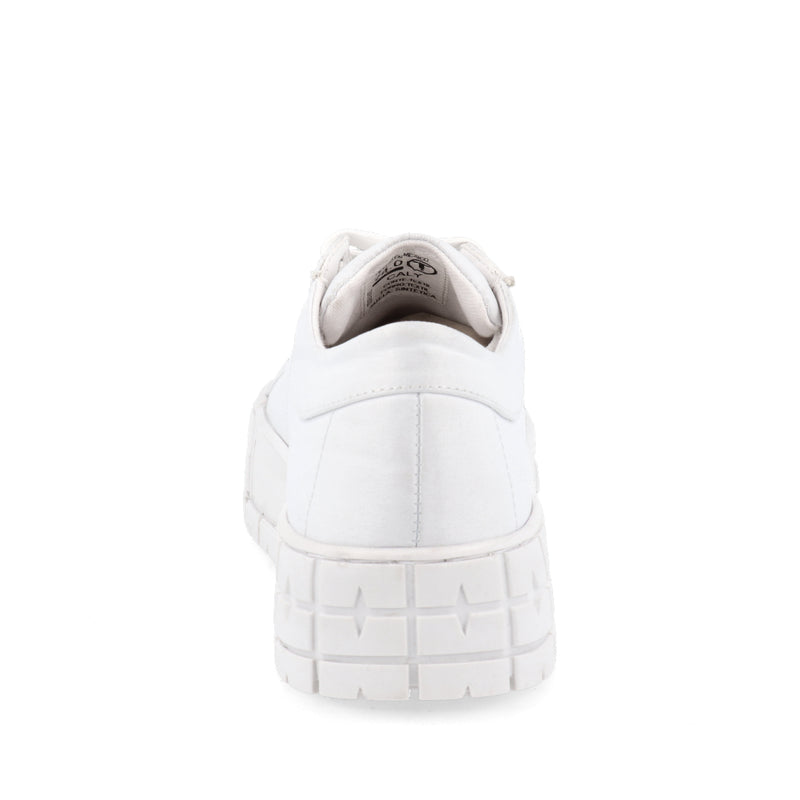Tenis Altos Color Blanco con Plataforma para Mujer