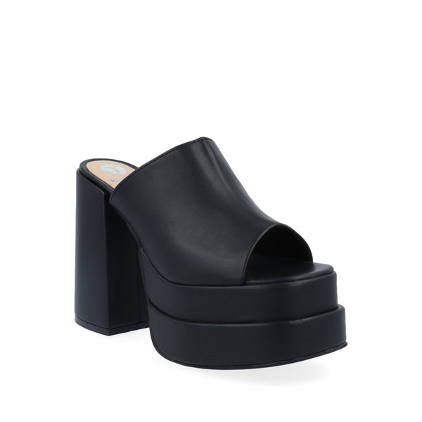 Sandalia de Plataforma Trender color Negro para Mujer