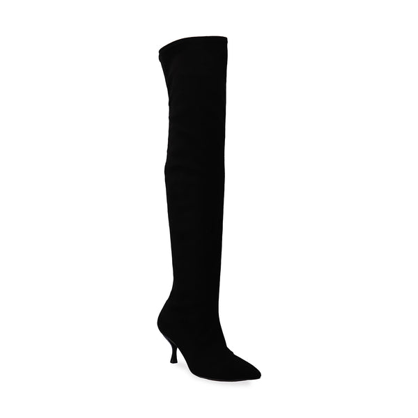Bota Alta de Vestir Trender color Negro para Mujer