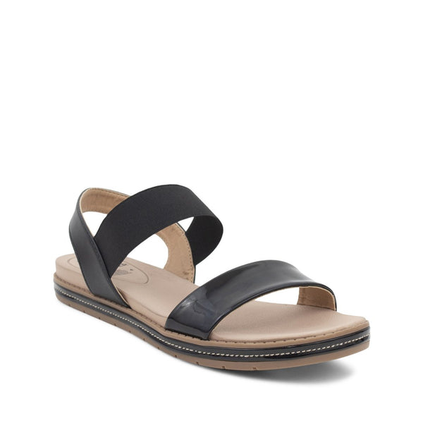 Sandalia de piso Trender Color Negro para mujer