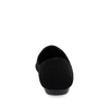 Balerina Color Negro con Detalle Metalico para Mujer