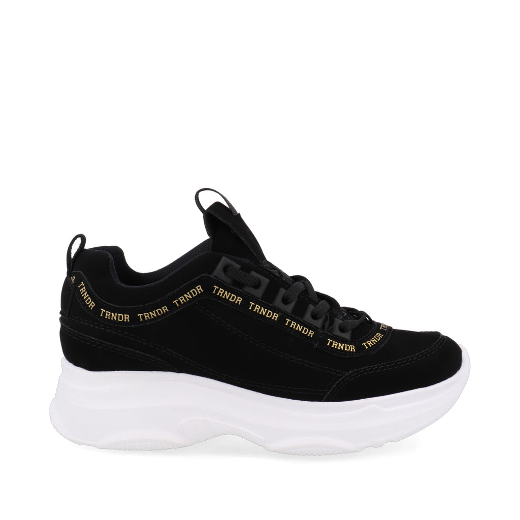 Tenis Urbano Trender color Negro para Mujer