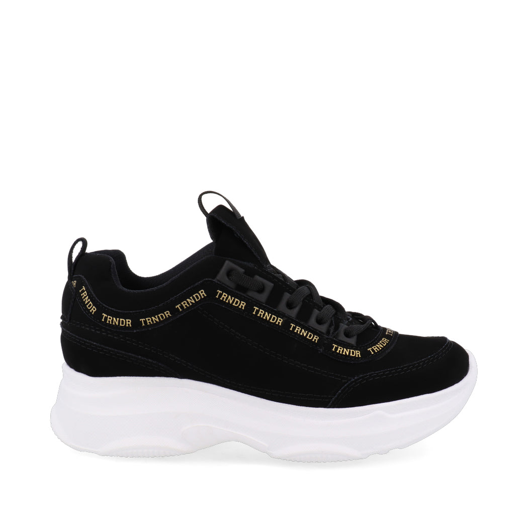 Tenis Urbano Trender color Negro para Mujer