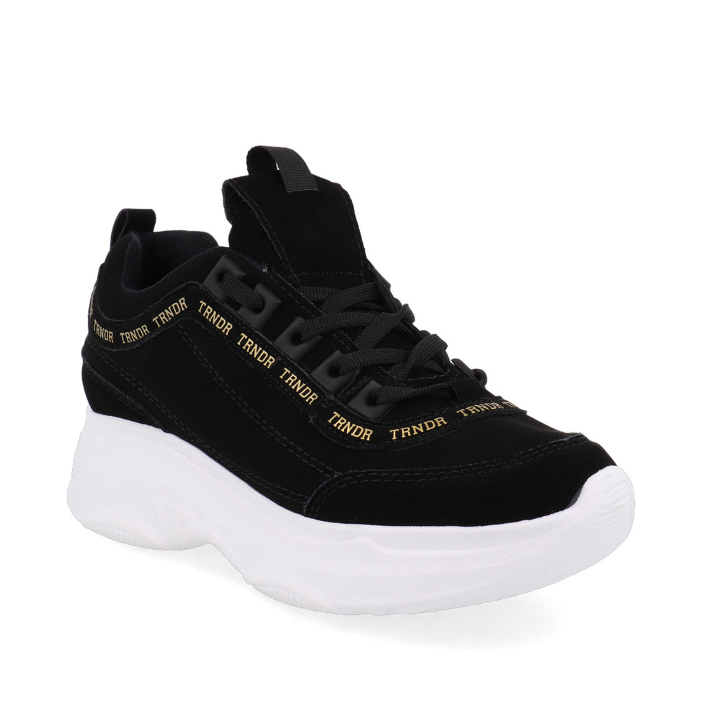 Tenis Urbano Trender color Negro para Mujer
