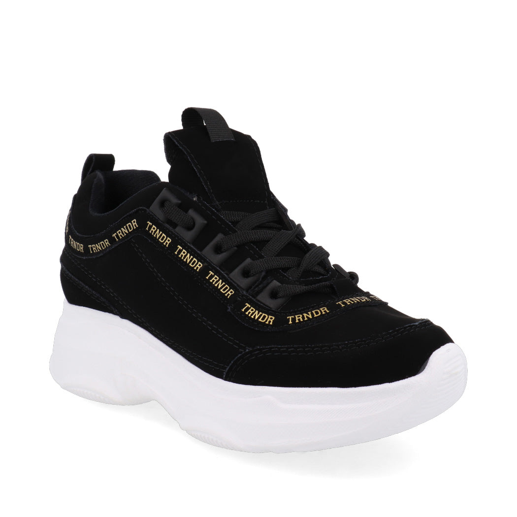 Tenis Urbano Trender color Negro para Mujer