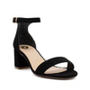 Sandalia de tacón estilo casual Trender color Negro