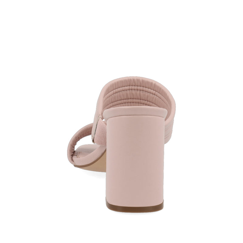 Sandalia Casual de tacón color Nutty para Mujer
