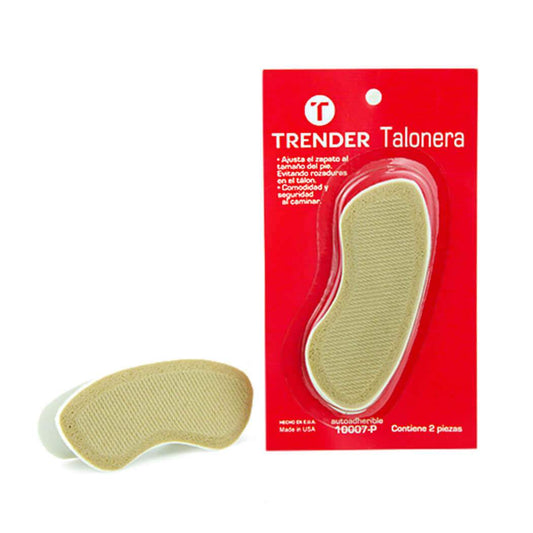 Talonera beige para zapatos